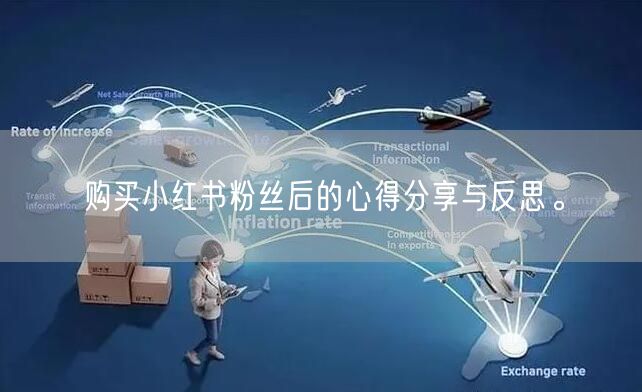 购买小红书粉丝后的心得分享与反思。