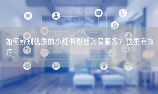如何辨别优质的小红书粉丝购买服务？这里有技巧！