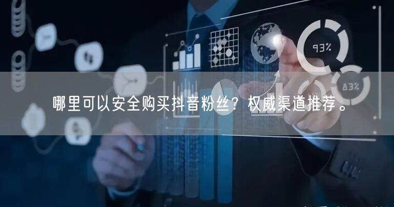 哪里可以安全购买抖音粉丝？权威渠道推荐。