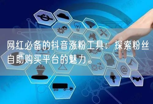 网红必备的抖音涨粉工具：探索粉丝自助购买平台的魅力。