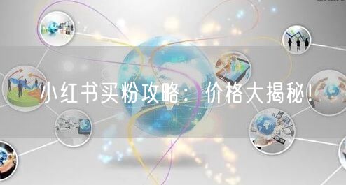 小红书买粉攻略：价格大揭秘！