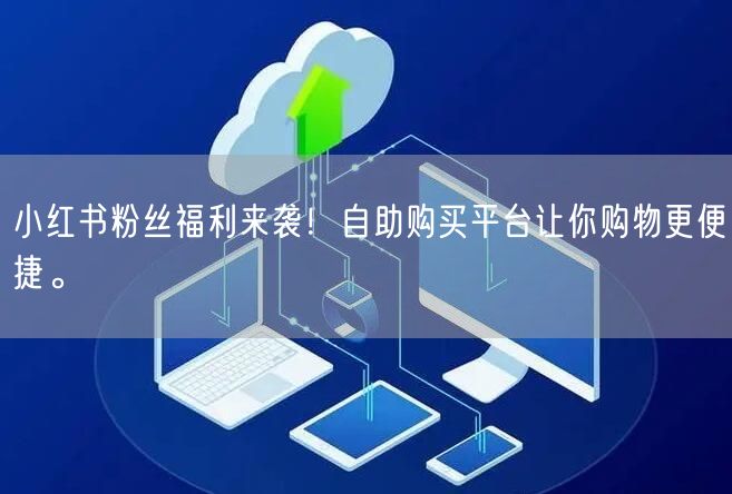 小红书粉丝福利来袭！自助购买平台让你购物更便捷。