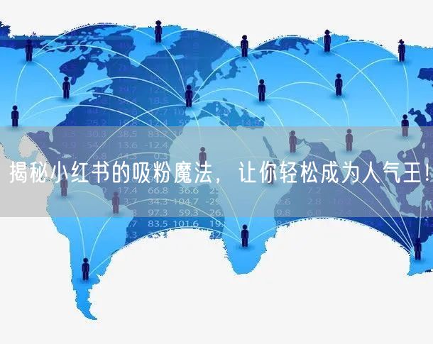 揭秘小红书的吸粉魔法，让你轻松成为人气王！