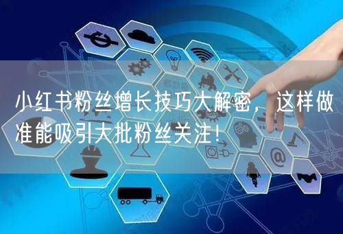 小红书粉丝增长技巧大解密，这样做准能吸引大批粉丝关注！