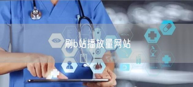 刷b站播放量网站