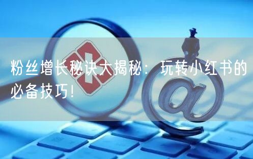 粉丝增长秘诀大揭秘：玩转小红书的必备技巧！