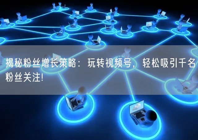 揭秘粉丝增长策略：玩转视频号，轻松吸引千名粉丝关注!