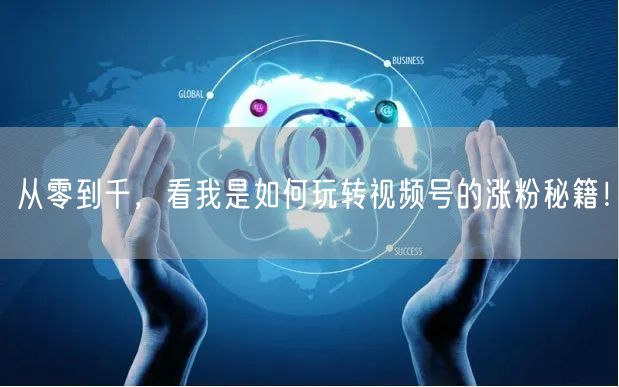 从零到千，看我是如何玩转视频号的涨粉秘籍！